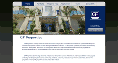 Desktop Screenshot of gfproperties.com
